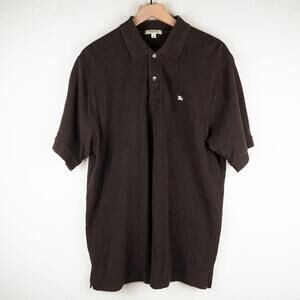 Burberry Shirt Men's L Brown Polo Collar